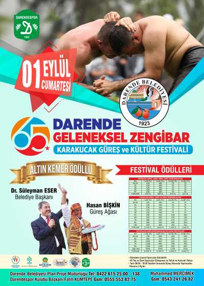 Darende Zengibar Karakucak Güreş ve Kültür Festivali